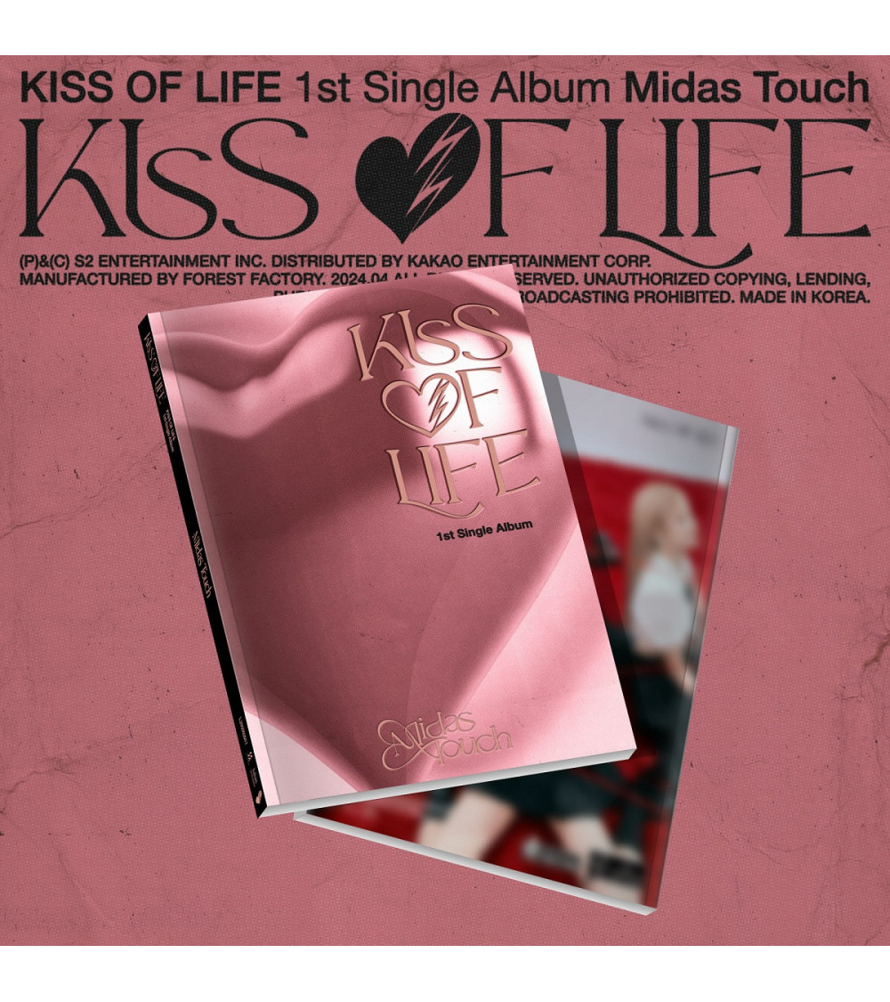 KISS OF LIFE - MIDAS TOUCH - PHOTOBOOK VER.