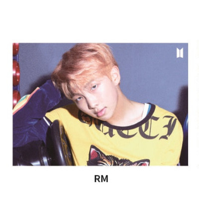 ZESTAW KART: BTS - LENTICULAR POSTCARD LOVE YOURSELF 承 HER - RM VER.