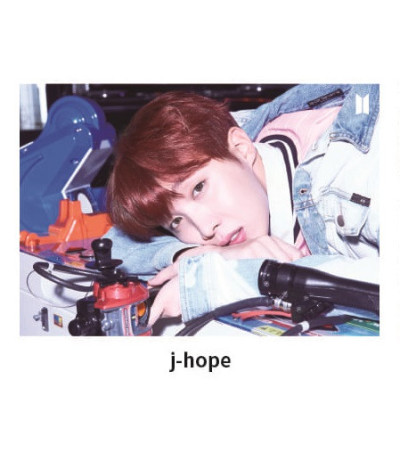 ZESTAW KART: BTS - LENTICULAR POSTCARD LOVE YOURSELF 承 HER - J-HOPE VE