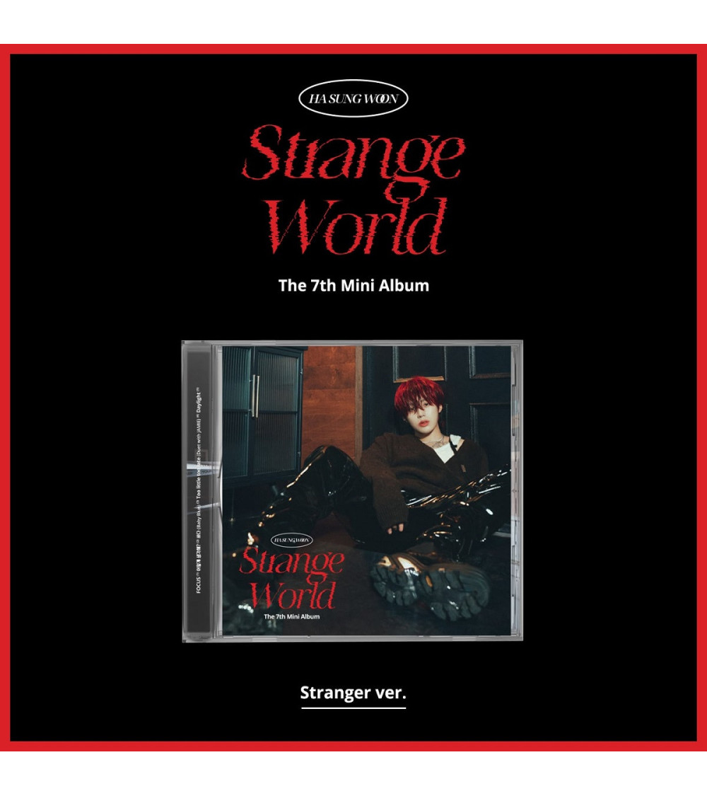 HA SUNG WOON - STRANGE WORLD - JEWEL CASE STRANGER VER. / na zamówieni