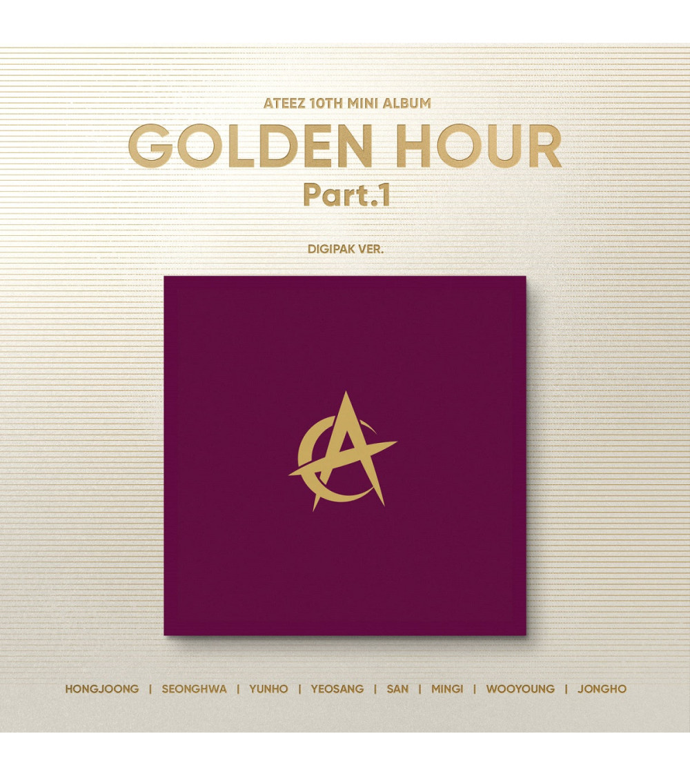 ATEEZ - GOLDEN HOUR: PART. 1 - DIGIPACK VER.