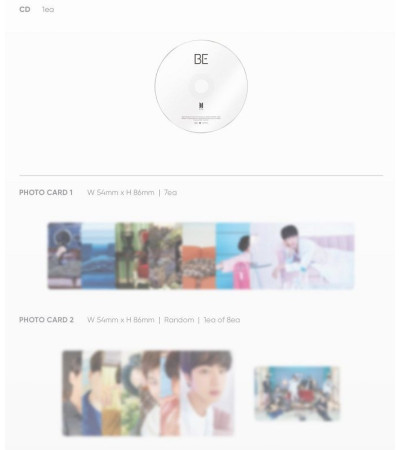 BTS - BE - ESSENTIAL EDITION