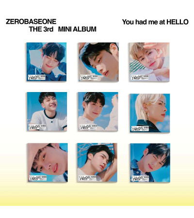 ZEROBASEONE - YOU HAD ME AT HELLO - DIGIPACK VER.