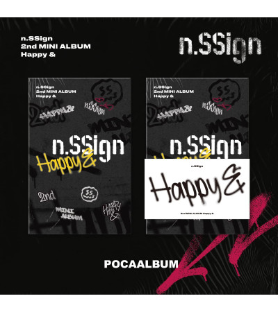 N.SSIGN - HAPPY & - POCAALBUM VER. / na zamówienie