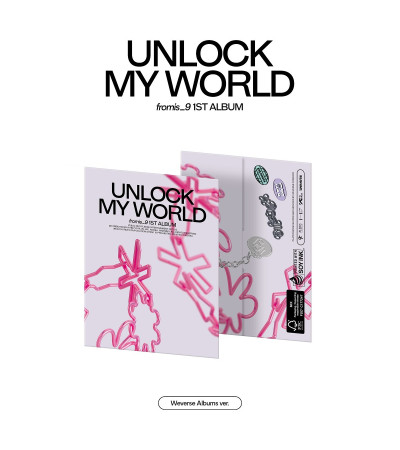 FROMIS_9 - UNLOCK MY WORLD - WEVERSE ALBUMS VER.