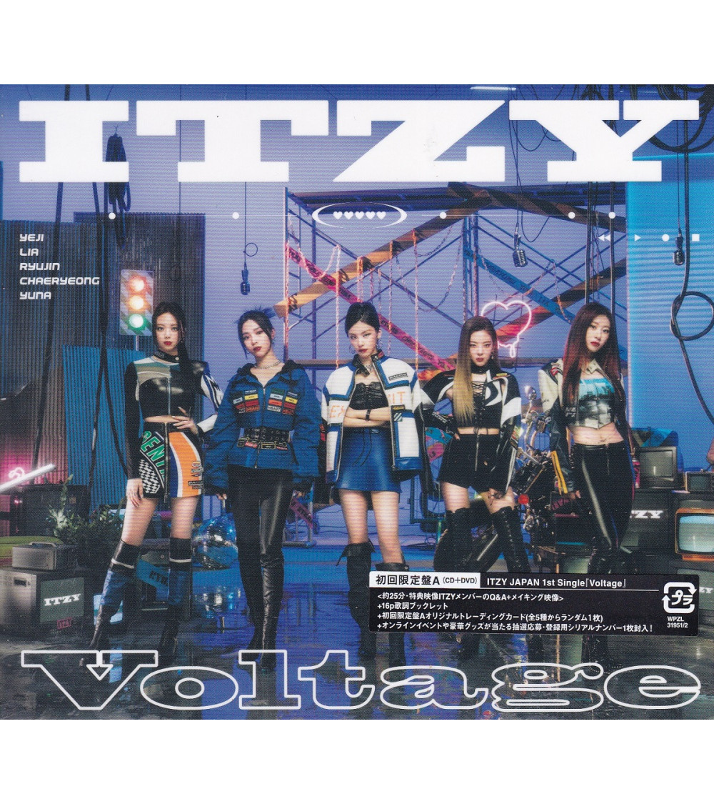 ITZY - VOLTAGE - JAPAN LIMITED A VER. (CD+DVD)