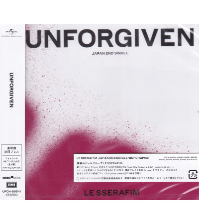 LE SSERAFIM - UNFORGIVEN - STANDARD VER.