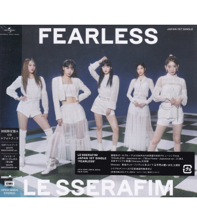 LE SSERAFIM - FEARLESS - LIMITED A VER. WHITE BACCHARIS