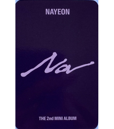 KARTA: NAYEON [TWICE] - NA - 3 VER.