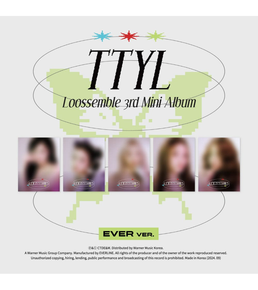 LOOSSEMBLE - TTYL - EVER MUSIC ALBUM VER.