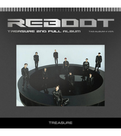 TREASURE - REBOOT - YG TAG ALBUM ONYX VER.