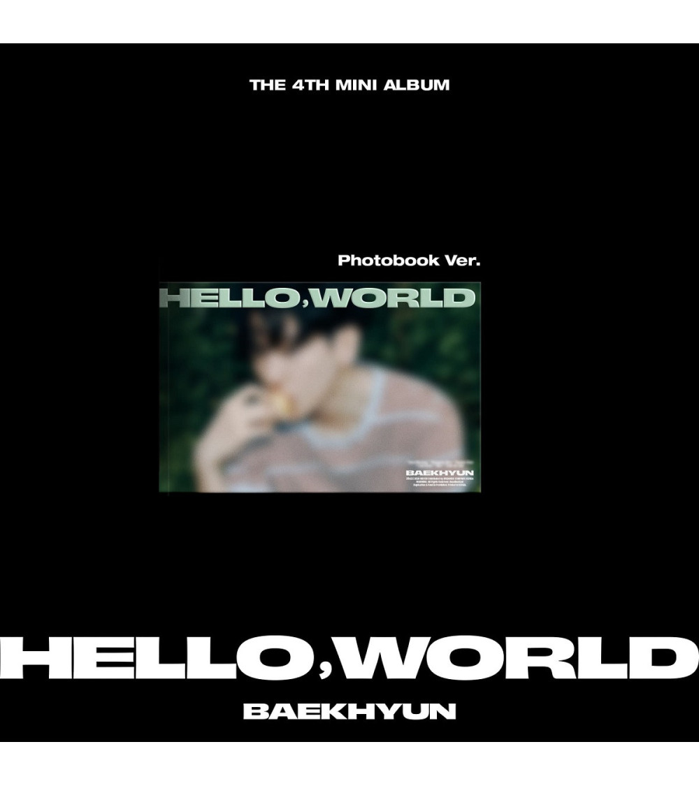 BAEKHYUN [EXO] - HELLO, WORLD - PHOTOBOOK WORLD VER.