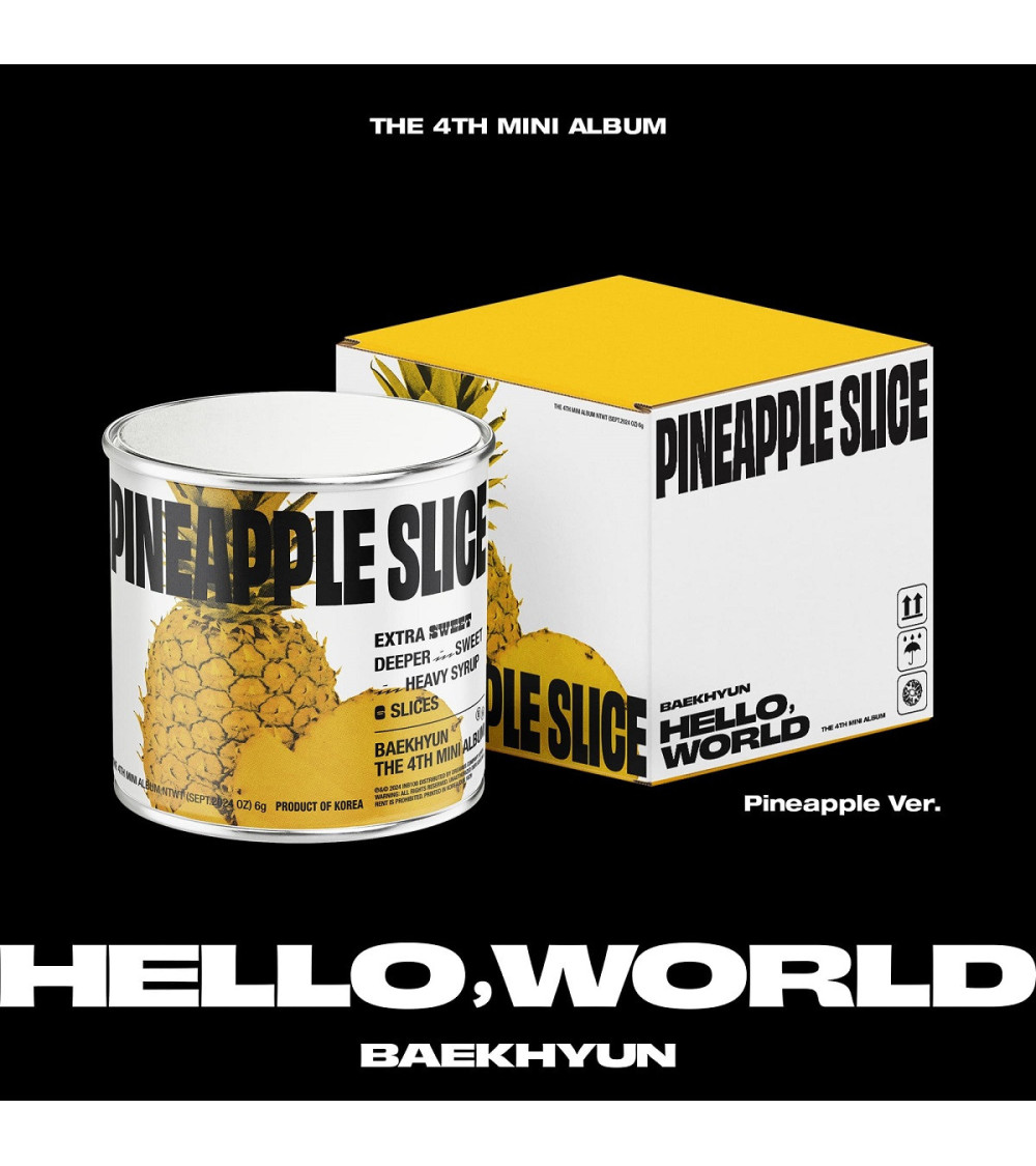 BAEKHYUN [EXO] - HELLO, WORLD - LIMITED PINEAPPLE VER.