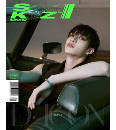 MAGAZYN: DICON VOLUME N°21 STRAY KIDS: B-SECRET KIDZ - BANG CHAN VER.