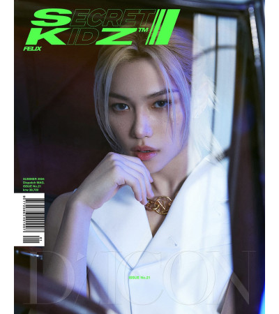 MAGAZYN: DICON VOLUME N°21 STRAY KIDS - B-SECRET KIDZ - FELIX VER.