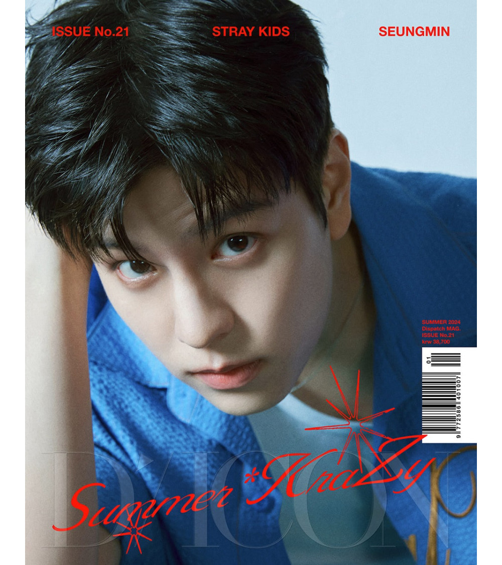 MAGAZYN: DICON VOLUME N°21 STRAY KIDS: A-SUMMER KRAZY - SEUNGMIN VER.