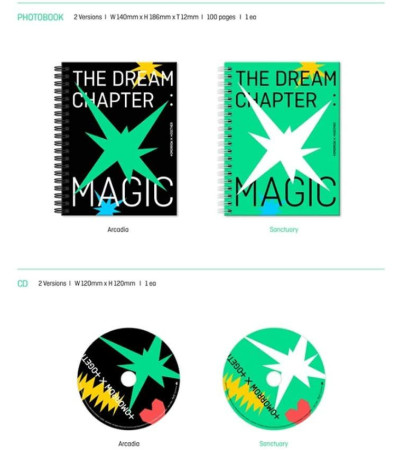 TOMORROW X TOGETHER (TXT) - THE DREAM CHAPTER: MAGIC - SANCTUARY VER.