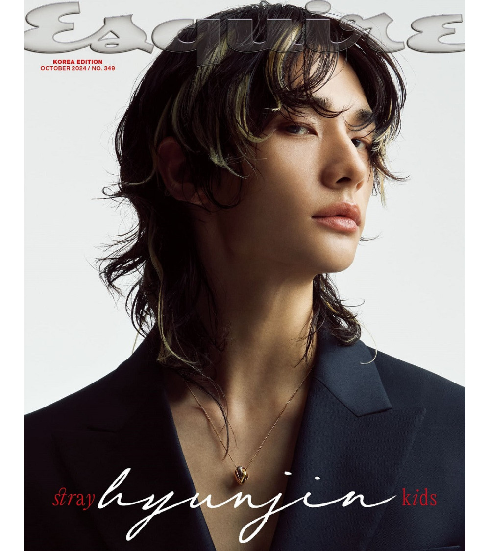 MAGAZYN: ESQUIRE OCTOBER 2024 - STRAY KIDS HYUNJIN VER. 2