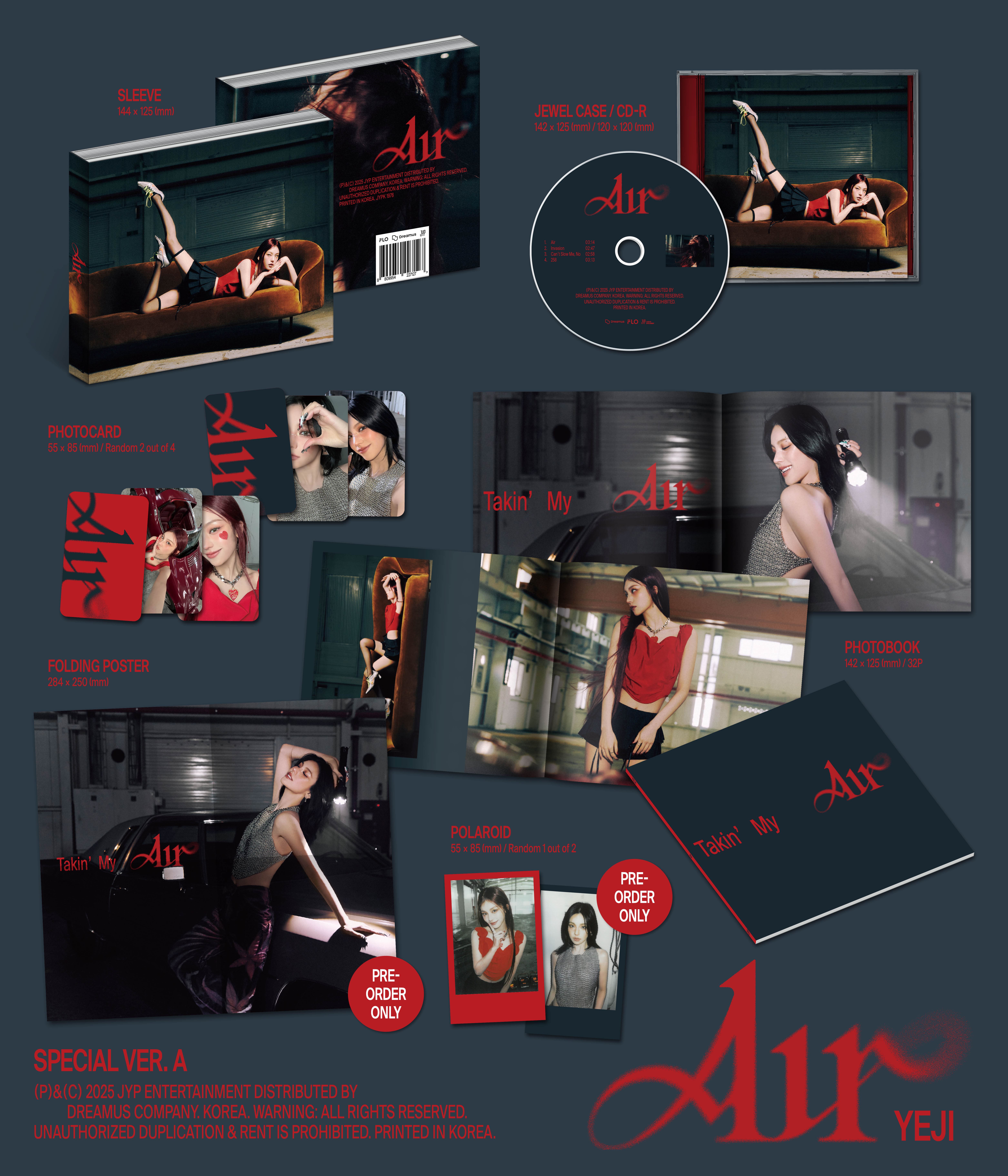 ITZY イェジ　air pop up ITZY イェジ air pop up ITZY x TWINZY POP-UP Store ON AIR