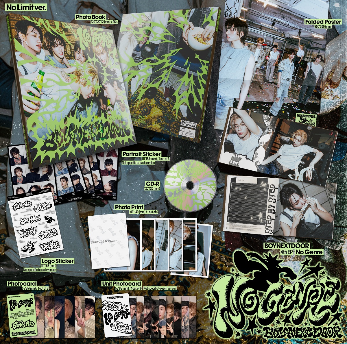 BOYNEXTDOOR - NO GENRE - NO LIMIT VER.