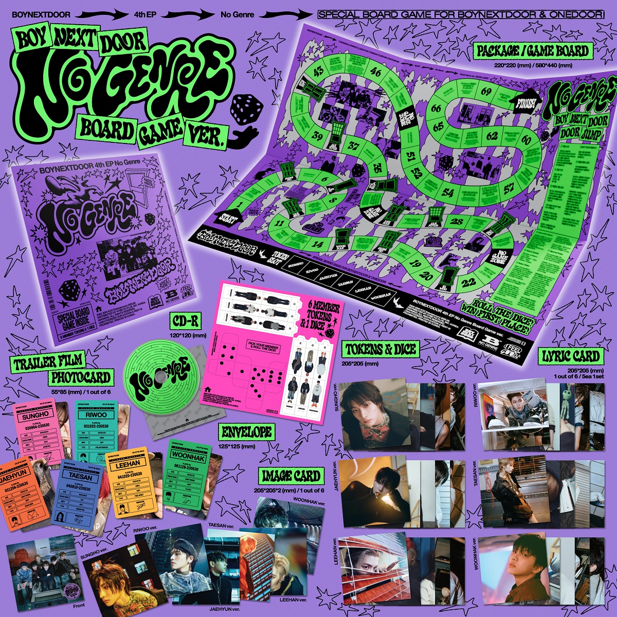 BOYNEXTDOOR - NO GENRE - BOARD GAME VER.