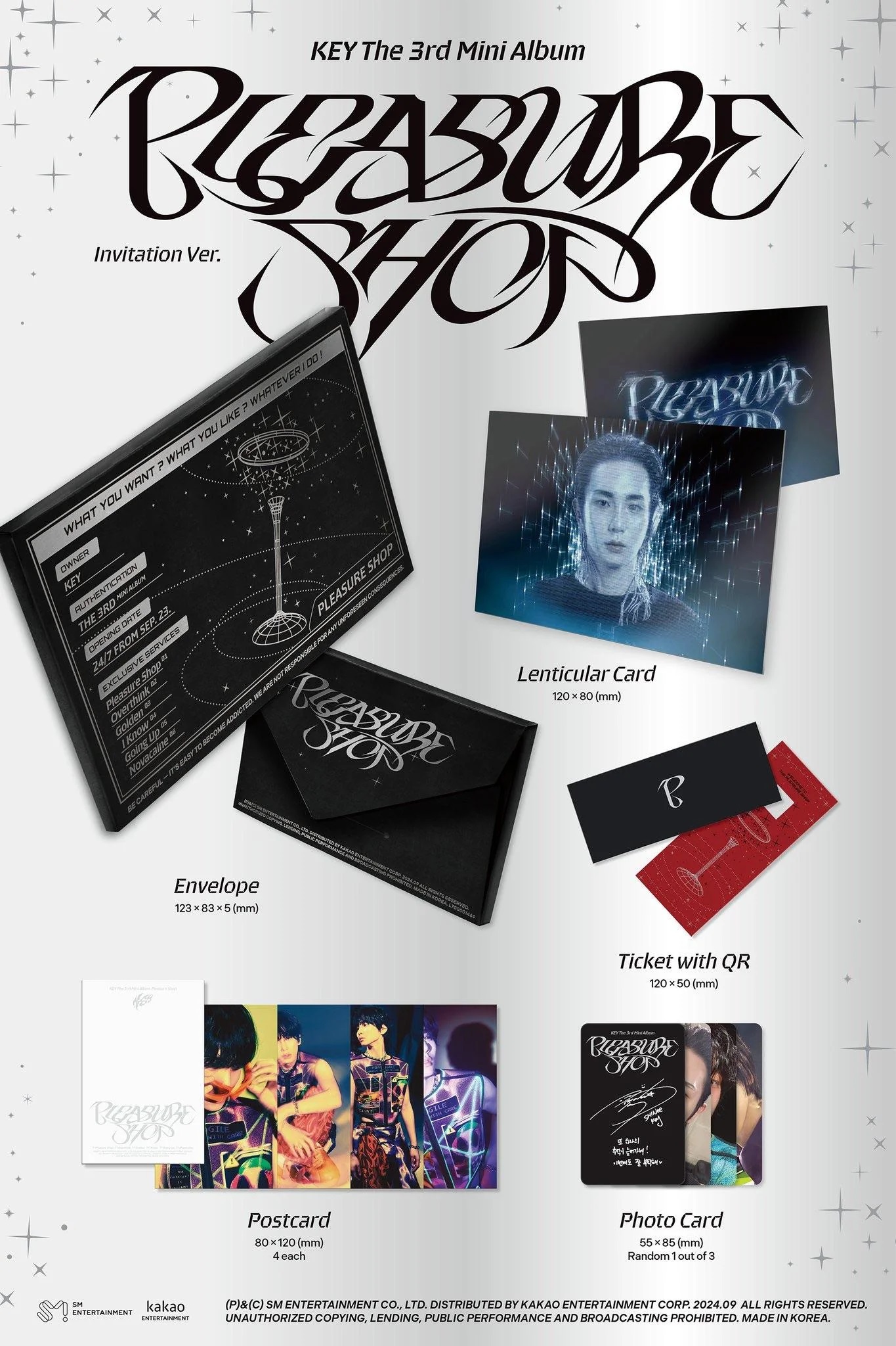 KEY [SHINEE] - PLEASURE SHOP - INVITATION QR VER.